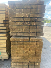 Load image into Gallery viewer, Lorry Load of 100 x 2.4m Sleepers - Green