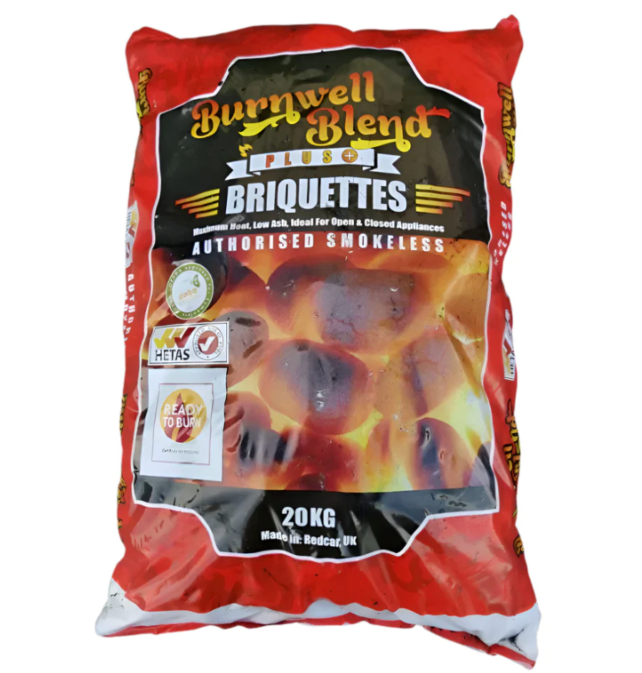 20kg Bag of Smokeless Coal - Burnwell Blend Plus+ – Mr. Logs