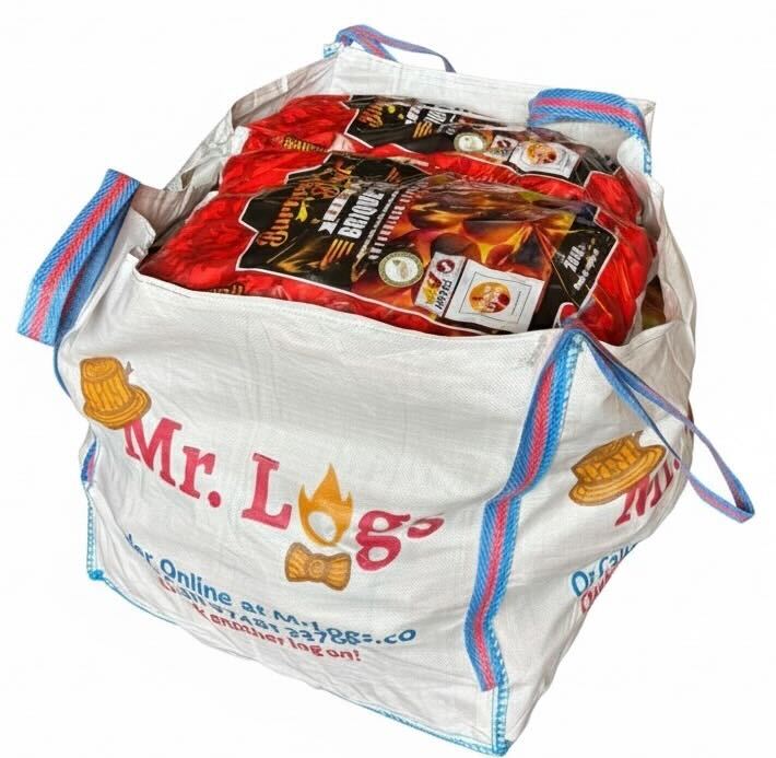 15 x 20kg Bags of Burnwell Blend Plus+ Coal Briquettes